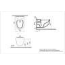 Подвесной унитаз VITRA S40 SMOOTHFLUSH безободковый
