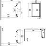 Раковина-чаша VITRA ARCHILPLAN, прямоугольная 60 см, цвет белый