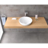 Раковина-чаша VITRA METROPOLE, круглая 45 см, c переливом, цвет белый