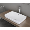Раковина-чаша VITRA METROPOLE, прямоугольная 60 см, c переливом, цвет белый