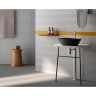 Раковина-чаша VITRA PLURAL низкая, квадратная 45 cм, цвет Матовый Черный