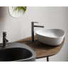 Раковина-чаша VITRA PLURAL низкая, треугольная 47 cм, цвет Матовый Белый