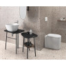 Раковина-чаша VITRA PLURAL высокая, квадратная 45 cм, цвет Матовый Белый