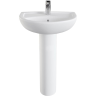 Раковина с пьедесталом VITRA NORM FIT 6895B099-1778