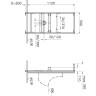 Система инсталляции для писсуаров VITRA FRAME