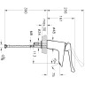 Смеситель для раковины VITRA AQUAMED SOLID S