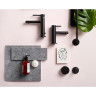Смеситель VITRA ORIGIN для раковины, средний, матовый черный