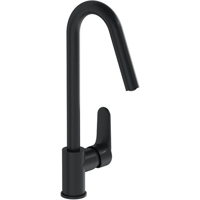 Смеситель VITRA ROOT ROUND для кухни, черный