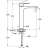 Смеситель VITRA ROOT ROUND для раковины-чаши, медь