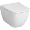 Тонкое сиденье для унитаза VITRA INTEGRA SQUARE, микролифт
