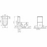 Унитаз VITRA SENTO RIMEX пристенный