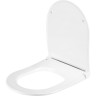 Универсальное тонкое сиденье для унитаза VITRA S50, микролифт