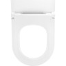 Универсальное тонкое сиденье для унитаза VITRA S50, микролифт