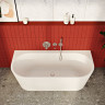 Ванна VITRA GEO 180х80 приставная с ножками, скрытый сифон