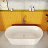Ванна VITRA GEO 180x80 отдельностоящая с ножками, скрытый сифон