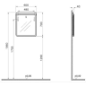Зеркало VITRA D-LIGHT 56418