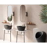Зеркало VITRA PLURAL 35 см, поворотное, цвет американский орех